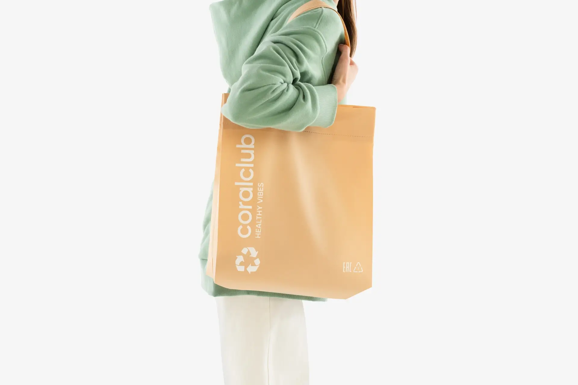 Spunbond bag, beige