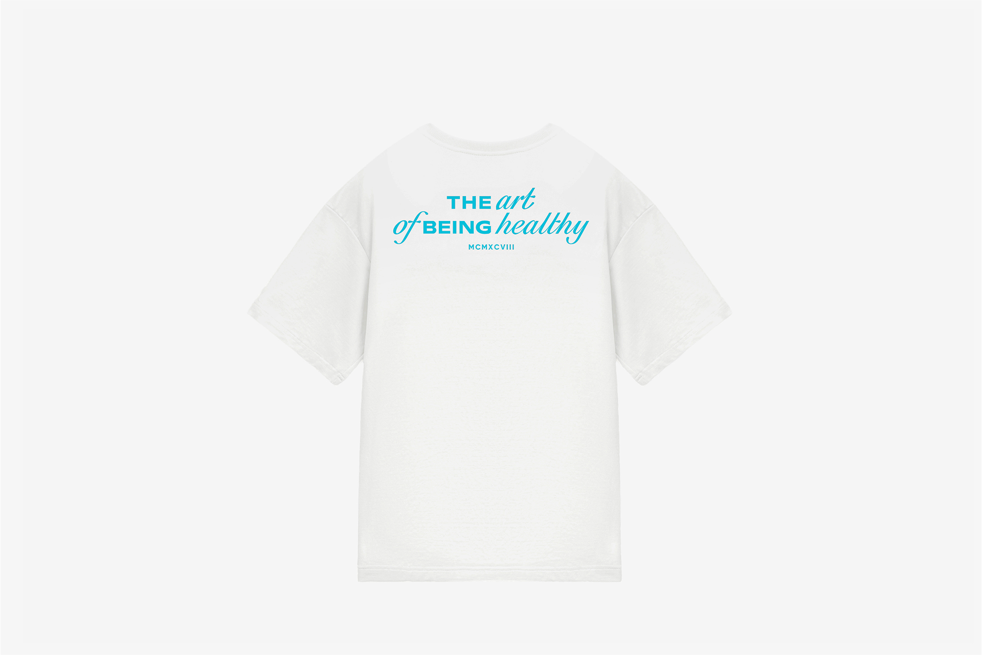 Oversized T-shirt, ivory white