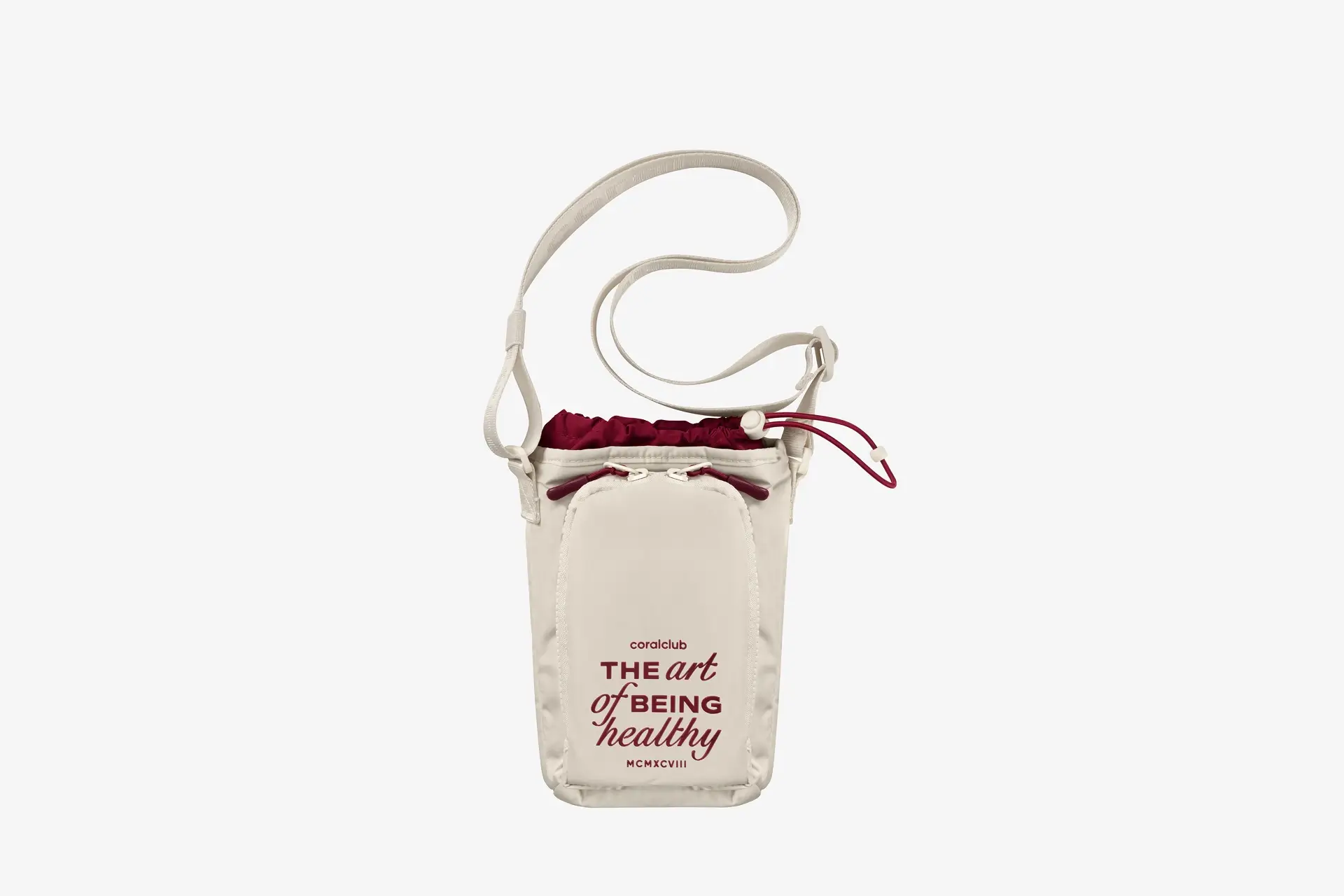 Bottle Bag, burgundy