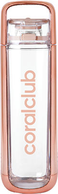 KOR One plastic bottle, Rose Gold