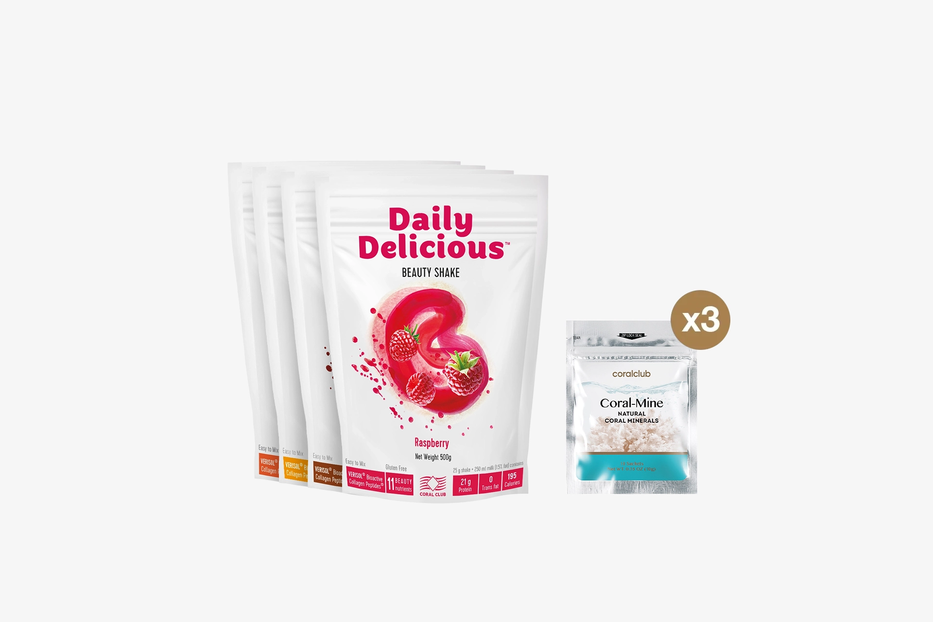 Daily Delicious welcome pack + Coral-Mine