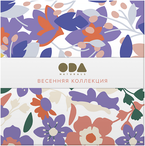 Spring collection. ODA NATURALS. Hand cream and feet cream