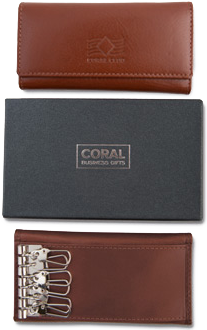 Leather key wallet