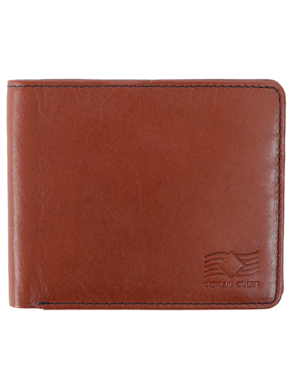 Men's leather wallet purse