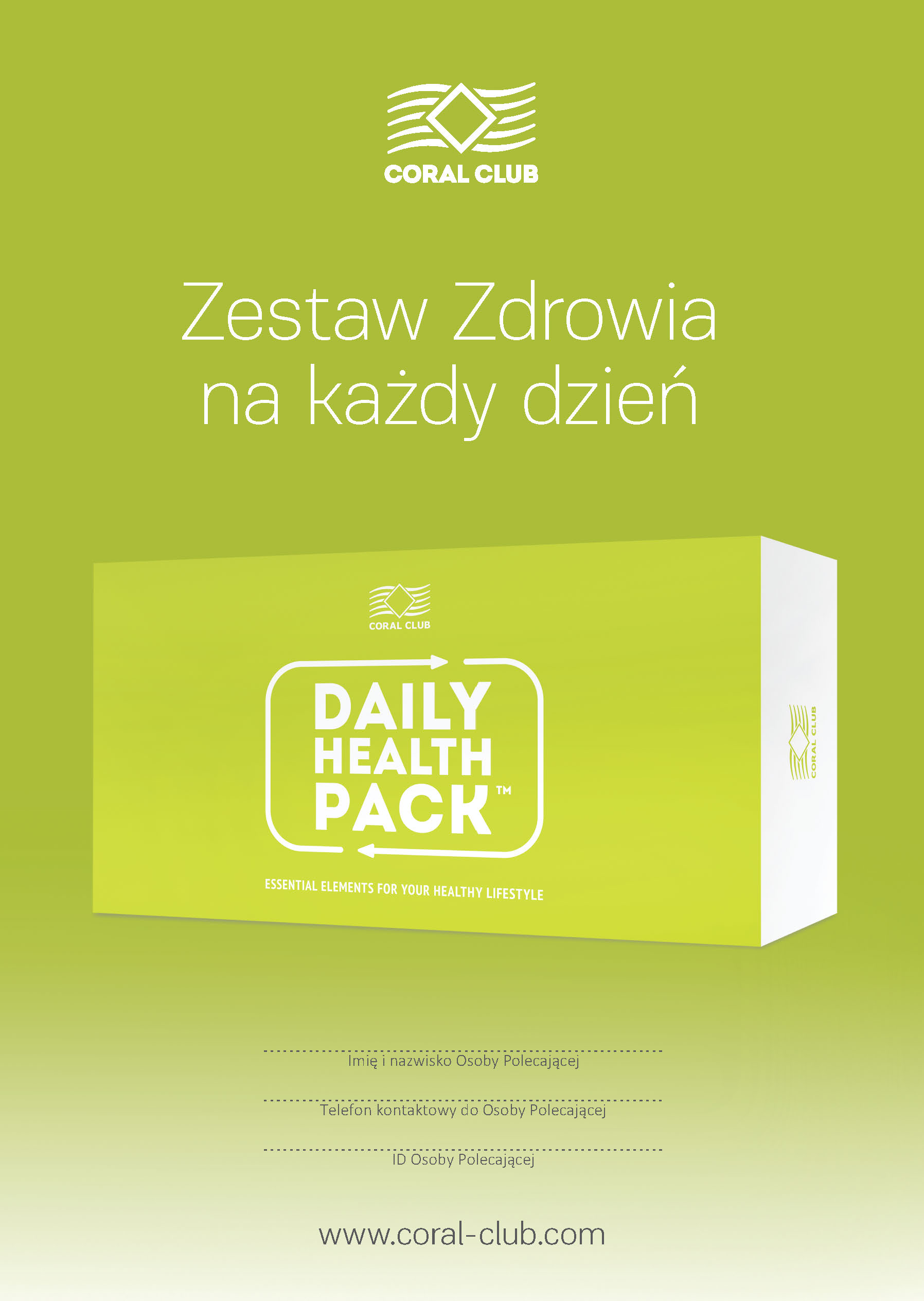 Ulotka "Daily Health Pack"