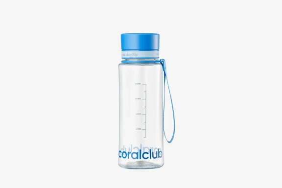 Coral Club Plastic Bottle, blue
