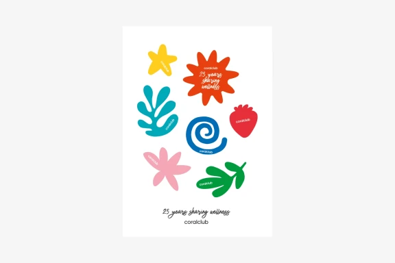Sticker pack "25th anniversary"